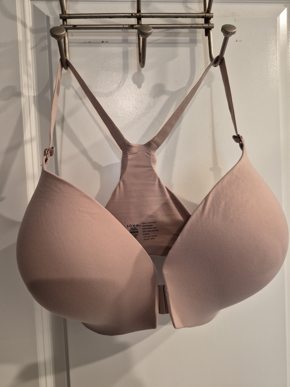 Soma Beige Racerback T-Shirt Bra